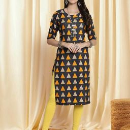 Ethnic basket Women Multicoloured Kurtas-picture-34