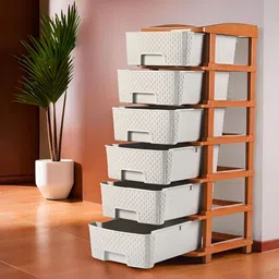 Myntra Elegant Homes White Set of 1 Regular Drawer Organiser Organisers-18