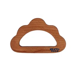 NESTA TOYS Kids Beech Wooden Cloud Teether Baby Shower Toy-51