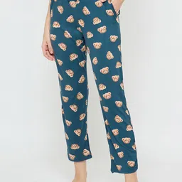 Camey Printed Mid Rise Lounge Pants-image-32