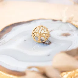 Soul Works Brass Adjustable Finger Ring-image-22