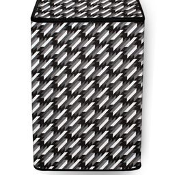 The Furnishing Tree Washing Machine Cover Symmetric Pattern Black Compatible for Whirlpool 6.5 Kg F-image-28