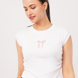 Deshi Girl Women Slim Fit T-shirt-image-97