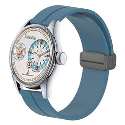 DOUBLERUN Unisex Dial & Straps Analogue Chronograph Watch H05N19042 image 4