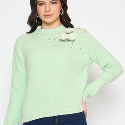 Madame Women Embroidered Pullover with Embroidered Detail-image-37