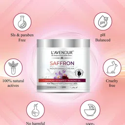 L'AVENOUR Set of 2 Saffron Nourishing Cream with Vitamin E - 100 ml Each image 3