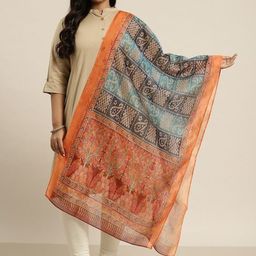 Varanga Ethnic Motifs Printed Dupatta-picture-35
