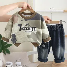 INCLUD Boys Abstract Printed Sweatshirt & Trousers-picture-26