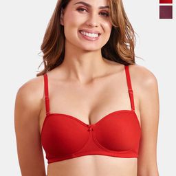 MAROON Bra Medium Coverage-image-83