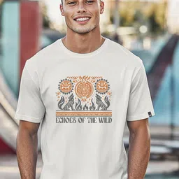 Bewakoof Men Graphic Printed Round Neck Pure Cotton T-shirt-picture-14