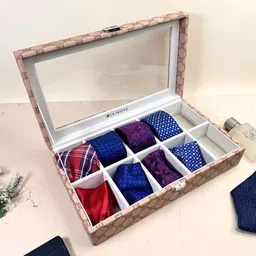 La Trove Gold-Toned Reusable 10 Slots Multi-Utility Organisers-40