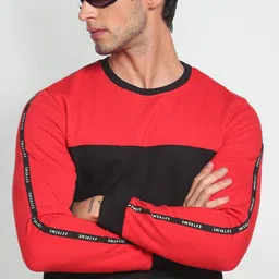 Flying Machine Men Colourblocked Sweatshirt-image-74