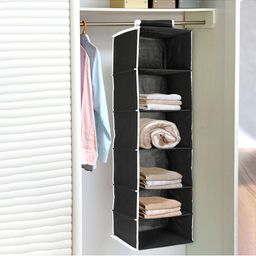 Kuber Industries Black Set of 2 Regular Drawer Organiser Organisers-9