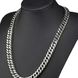 The Roadster Lifestyle Co. Men Silver-Plated Stainless Steel Unique Fashionable Chain-image-19