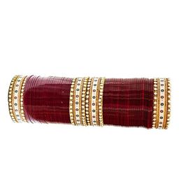 trylo fashion Set Of 68 Stone Studded Bangles-image-47