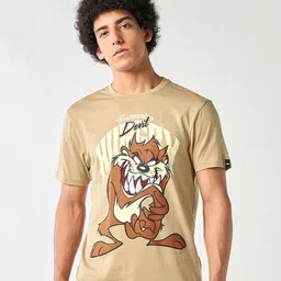 Bewakoof Men Printed T-shirt-image-89