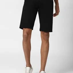 PETER ENGLAND UNIVERSITY Men Solid Mid-Rise Shorts-image-70