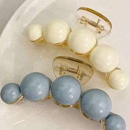Radhya Accessories Women Set of 2 Bubble Claw Clip-18