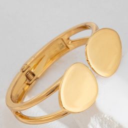 LULU & SKY Women Gold-Plated Cuff Bracelet-image-67