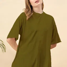 PockMAN Drop-Shoulder Sleeves Bio Finish Cotton Oversized T-shirt-picture-40