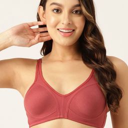 Berry's Intimatess Solid Medium Coverage Non Padded Bra image 1