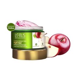 Lotus Botanicals GlycoBoost Radiant Skin Night Gel With Glycolic Acid & Red Apple  - 50 g-49