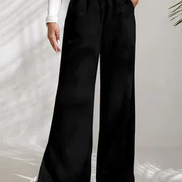 RAJOVATI Women Loose Fit Trousers-picture-1