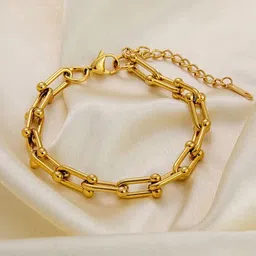 MEENAZ Women Antique Gold-Plated Kada Bracelet-13