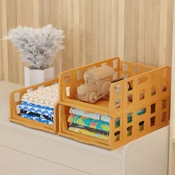 Myntra Elegant Homes Brown 3 Pieces Regular Drawer Organiser Organisers-40