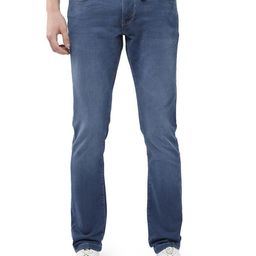 RARE RABBIT Men Comfort Mid-Rise Regular Fit Stretchable Jeans-image-91