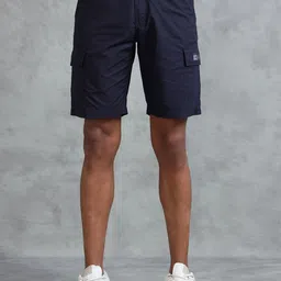 beevee Men Casual Cotton Shorts with Belt-image-66