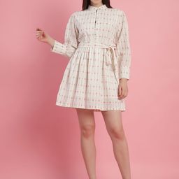 JAKANARY Floral Print A-Line Midi Dress-image-26