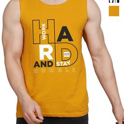 WOOSTRO Men Pack Of 2 Typography Printed Round Neck Cotton Slim Fit T-shirts-image-75