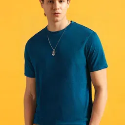 SOLSTICE Textured Short Sleeves Casual T-shirt-image-76