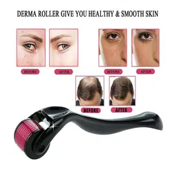 Ramya Beauty care Ramya 546 Titanium Needle Face Derma Roller - Black-picture-11