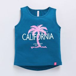 Ginie Girls Typography Printed Breathable Vest-57