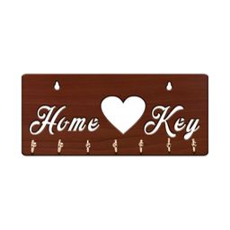 SEHAZ ARTWORKS Brown Wooden Key Holder-39