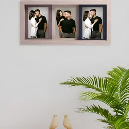 Golden Peacock Brown 2 to 4 Pieces Wood Table Photo Frames-image-57
