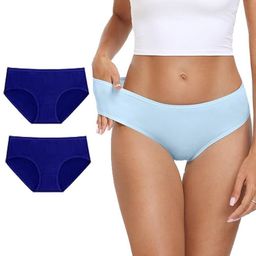 Diving Deep Women Plus Size Pack of 3 Hipster Briefs-image-93