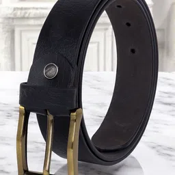 Metronaut Men Textured Leather Formal Belt-image-65