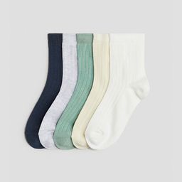 H&M 5-Pack Socks-image-12