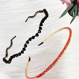 LYKAA Unisex Set of 2 Hairband-27