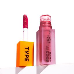TYPE BEAUTY INC Soak It Long Lasting Lip Gloss With Squalane - 4 ml - Socialite 407-44