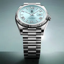 Carlton London Men Dial & Stainless Steel Bracelet Style Straps Analogue Watch CLRLM-003-28