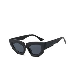 LULU & SKY Women Cateye Chunky Sunglasses 86078-BAOHUA TEA SLICES-image-4