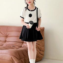 StyleCast x Revolte Girls Round Neck Top With Skirt-image-47