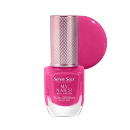 Seven Seas My Nails Glossy Finish Long-Wearing Nail Polish - 10 ml - Shade No - 228 - Pink-54