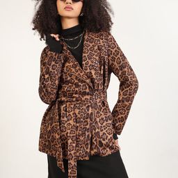 SHOWOFF Women Suede Windcheater Tailored Jacket-image-64