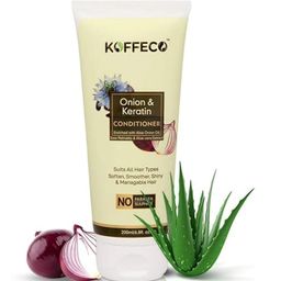 Koffeco Paraben Free Onion and Keratin Conditioner for Dry and Frizzy Hair 200 ml-32
