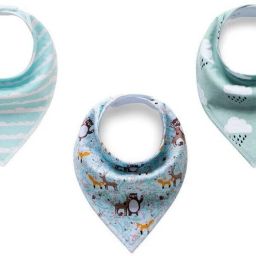 3-Pack Baby Bandana Bibs Baby Girl Bibs for Drooling and Teething, Super Absorbent Bibs Baby Shower Gift - Fok-04-image-28